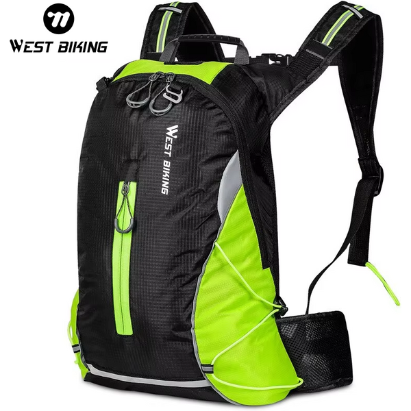 WEST BIKING 16L Fahrradrucksack, tragbar, atmungsaktiv, ultraleicht, Fahrradtasche, Outdoor, Sport, Klettern, Reisen, Wandern, Trinkbeutel