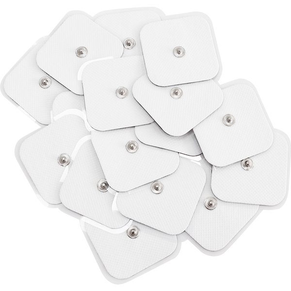 Patchs d'électrostimulation, électrodes Tens pour stimulateur musculaire EMS, masseur électrique, autocollant de Gel conducteur de remplacement
