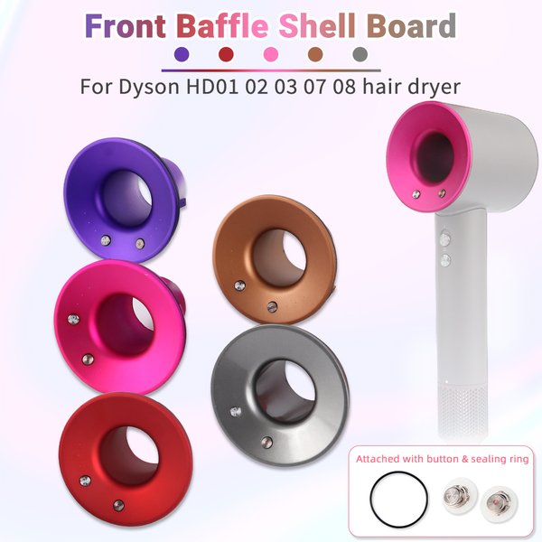 Front Schallwand Shell Board Teil für Dyson Haartrockner Zubehör Fall Abdeckung HD01 HD02 HD03 HD07 HD08 Reparatur Teil