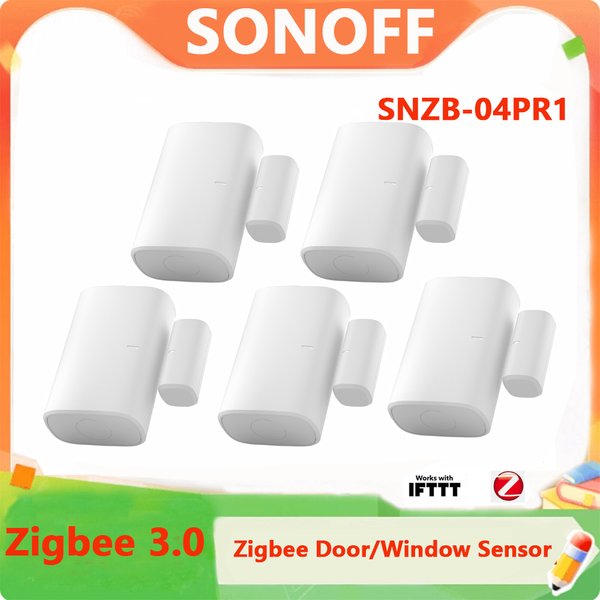 SONOFF SNZB-04PR1 Zigbee 3.0 Tür-/Fenstersensor Überwachung Manipulationsalarm Lokale Intelligente Szenensteuerung Benötigt Zigbee-Hub Smart Home