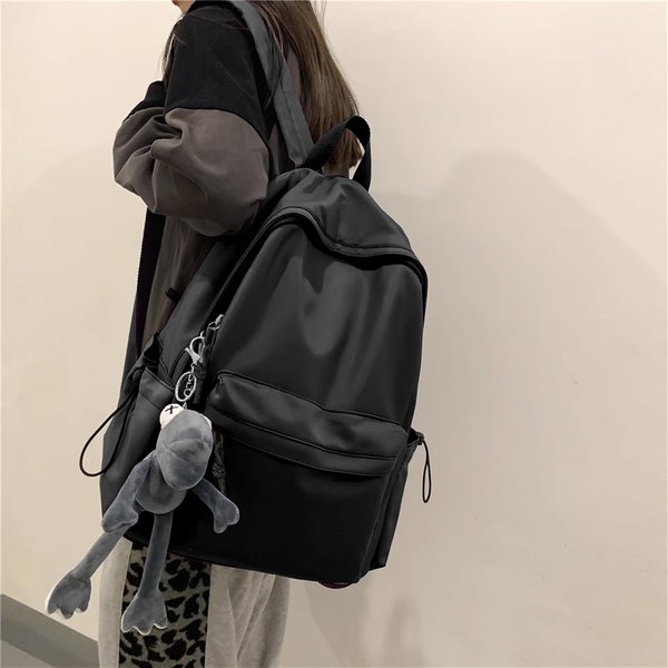 Rucksack für die Schule College Laptop Rucksack große Kapazität Reise Outdoor Rucksack Daypack Bücher tasche für Frauen (ohne Anhänger)