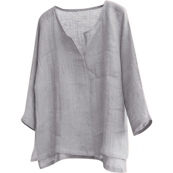 Neue männer Sommer Frühling Lange Hülse Lose Hemd Einfarbig Casual Langarm Cooles Hemd Vn-ausschnitt Tops Größe s-5XL