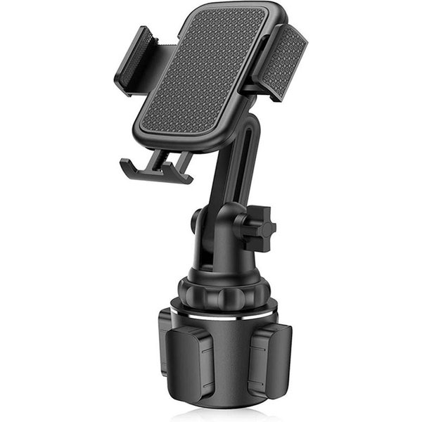 Universal Car Phone Holder Cellphone Mount Stand Adjustable Car Cup Phone Mount for iPhone 14 13 12 Por MAX Huawei Samsung