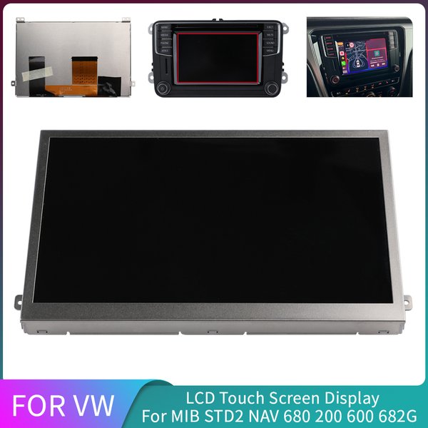 Écran LCD de remplacement TDO-WVGA0633F00045 pour VW MIB STD2 Discovery 6,5 pouces 6,33 pouces pour VW MIB200 682 684 680 Contrôle central