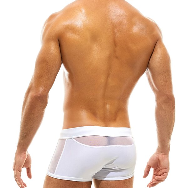 Maillots de bain pour hommes, shorts de plage, maillots de surf, maillots de bain sexy en maille transparente, maillots de bain push-up