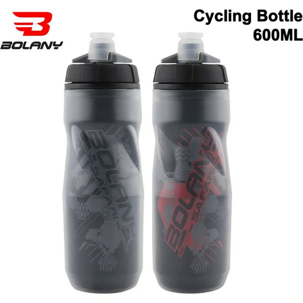 Bolany Bike Wasserflasche 600 ml Mountainbike-Wasserflasche PP5 Wärme- und eisgeschützte Flasche Outdoor-Sportbecher