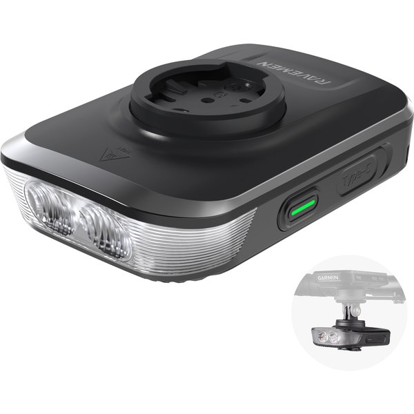 Phare de vélo RAVEMEN FR1500 SE pour Garmin Wahoo Bryton IGPSPORT GPS, lumière de vélo rechargeable, éclairage nocturne, avertissement de jour