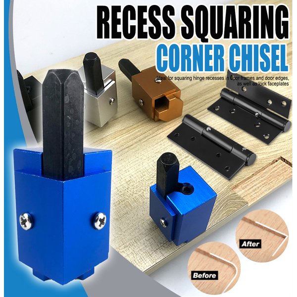 Cutting Corner Chisel Wood Door Hinge Mounting For Squaring Hinge Recesses Wood Carving DIY Woodworking Tools