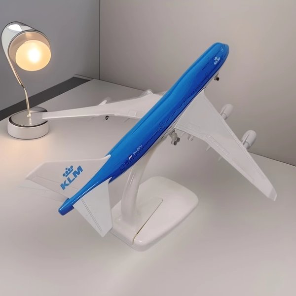20cm stop metalu AIR holandia KLM Airlines B747 Model samolotu samolot 1:400 odlewane samoloty z podwoziem zabawki samolot
