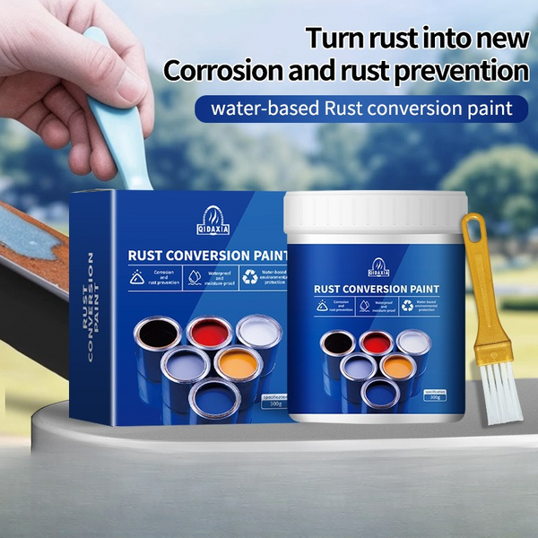 Peinture Métallique Antirouille à Base d'Eau 300-1000g Multi-Tons pour la Rénovation de l'Acier Coloré et des Tuiles, Revêtement Industriel
