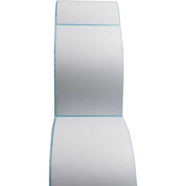 Étiquettes autocollantes en papier thermique blanc, 100x150-500 pièces, largeur, impression directe, en rouleau, étiquette suspendue, étiquette de prix, boîte d'entrepôt