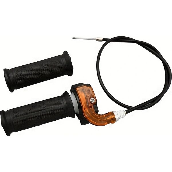 Twist Throttle Accelerator Handlebar Hand Grip Cable For 47 49cc Mini Dirt Bike ATV Quad Pocket Mini Motorcycle 22mm