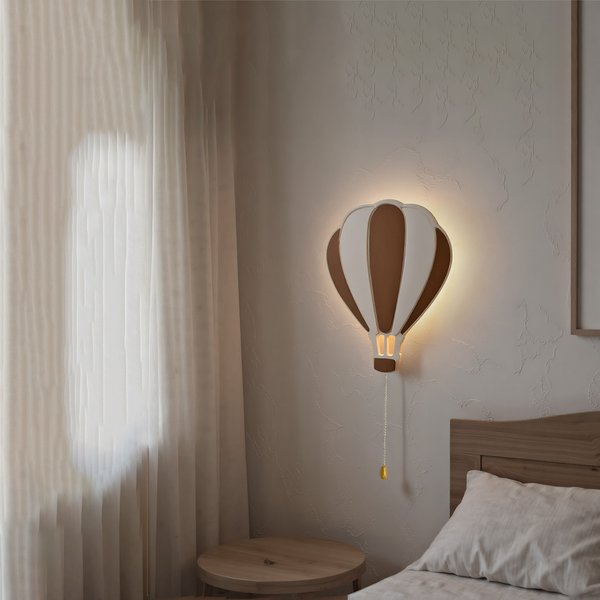 Lampe murale nuage flottant pour chambre de bébé, lampe nuage flottant mignonne pour chambre d'enfant, veilleuses suspendues à piles
