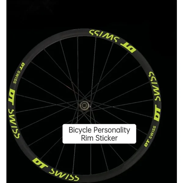 Naklejka na koło MTB naklejki na obręcze roweru szosowego naklejki odblaskowe jazda na rowerze wodoodporna folia 20 "24" 26 "27.5" 29 "700C akcesoria rowerowe