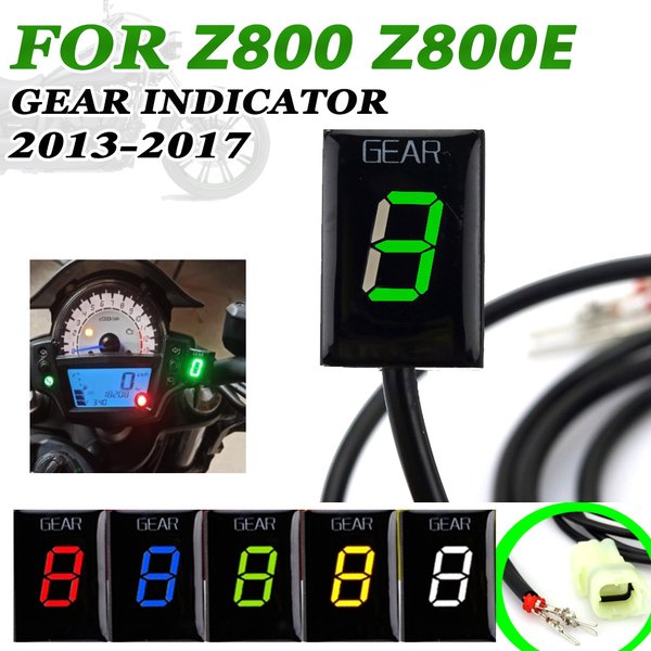Für Kawasaki Z800 Z800e Z800 E 2013 2014 2015 2016 2017 Motorrad Zubehör LED 1-6 Getriebe Anzeige Getriebe display Meter