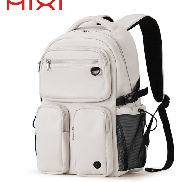 Mixi Original Design Laptop Rucksack Frauen reisen leichte 15.6 "Computer tasche Schule Bücher tasche 17 Zoll Männer Rucksack wasserdicht