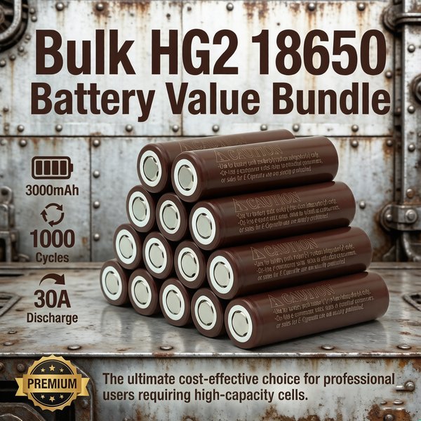 Batterie rechargeable 100% neuve HG2 18650 3000mAh, 18650HG2 3.6V, décharge 20A Max 35A, batteries de puissance