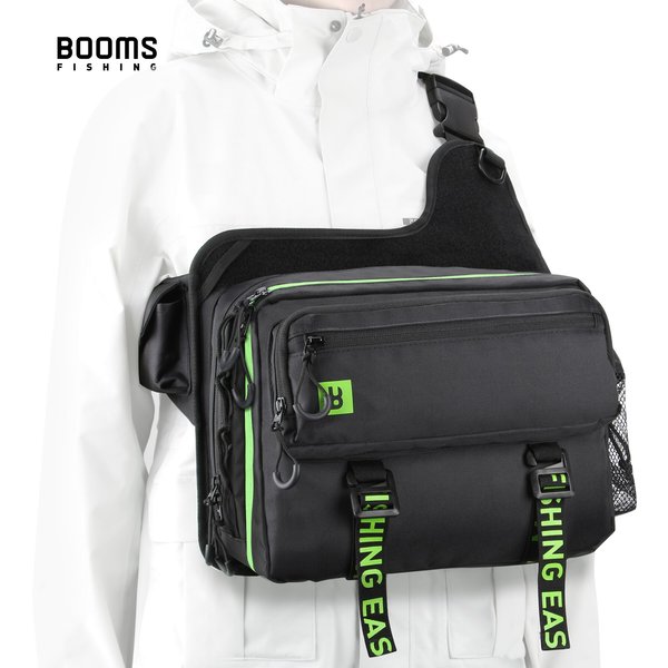 Booms Fishing – sac de pêche IB1, sacs de rangement de matériel de grande capacité, grand sac à dos d'eau douce de mer, équipement professionnel de pêche à la carpe