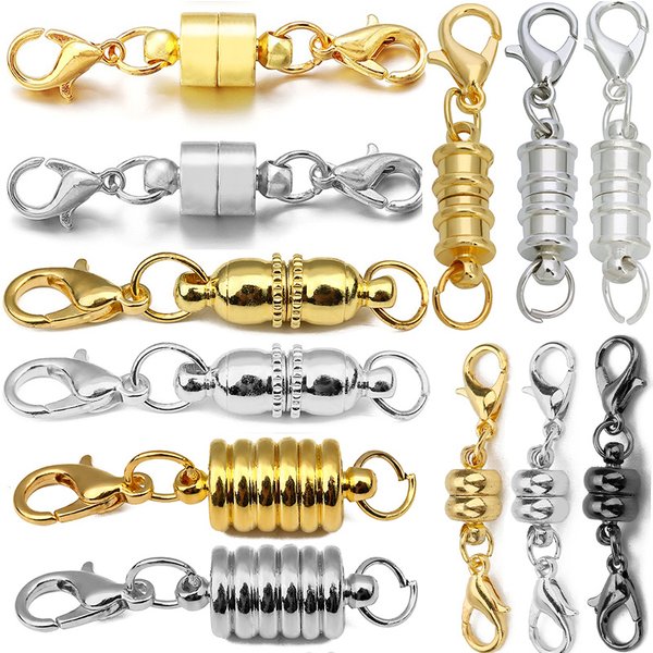 5-10 Sätze/Lot Magnetverschlüsse für Schmuckherstellung DIY Armband Halskette Magnetverschluss Verbinder Schnalle Verschlüsse Zubehör
