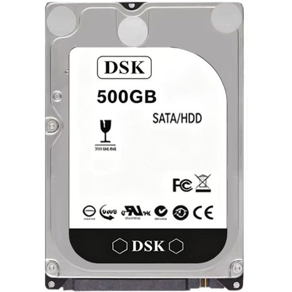 Disque dur interne SATA DSK 2,5 pouces HDD 160 Go 250 Go 320 Go 500 Go 640 Go 1 To 2 To 4 To pour ordinateur portable et stockage de données