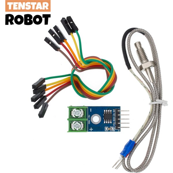 TENSTAR MAX6675 Module + K Type Thermocouple Sensor Temperature Degrees