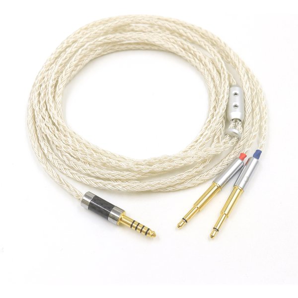 16 Cores Silver Plated For Meze 99 Classics NEO NOIR Headphone Balance Cable XLR/3.5/4.4mm Earphone Upgrade Cable