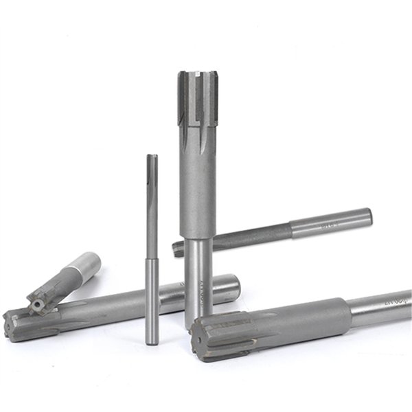 Alésoir pour acier rapide, incrusté de tige droite en carbure cémenté et tige conique en acier au tungstène 6 13 16 20mm H8