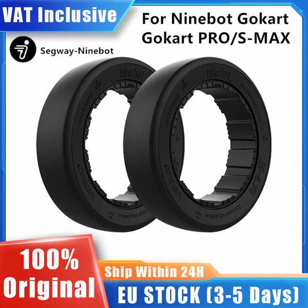 EU-LAGER Original 2 Stück Drift-Reifen für Ninebot by Segway Gokart Pro / S-MAX Selbstbalancierendes Einrad Ersatz-Hinterradreifen