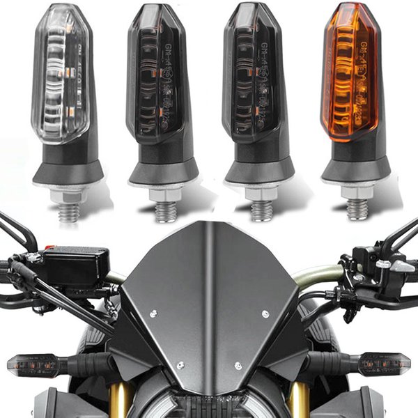 Clignotants LED directionnels pour moto, clignotant, indicateur de lampe, Kawasaki Fellow Can S 650, Yamaha R6, 8mm