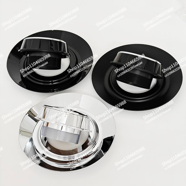 A0004001100 147mm/90mm Cache-moyeux de roue en aluminium pour emblème de voiture, séparés, pour C190 AMG GT/GTS C63 E53 G63