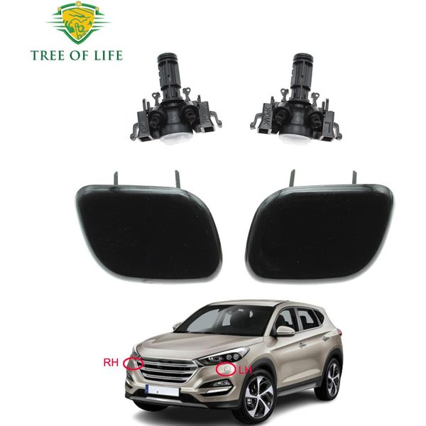 Do Hyundai Tucson TL 2015 2016 2017 2018 2019 Przedni zderzak Reflektor Spryskiwacz Dysza spryskiwacza Pompa czyszcząca Siłownik Pokrywa Zaślepka