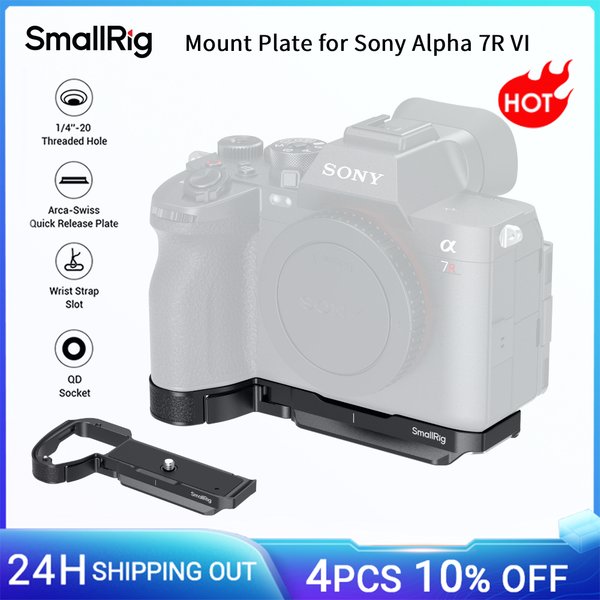 SmallRig A7R VI Basisplatte für Sony Alpha 7R VI mit Arca-Swiss Schnellwechselplatte für Handstativ-Gimbal -6705