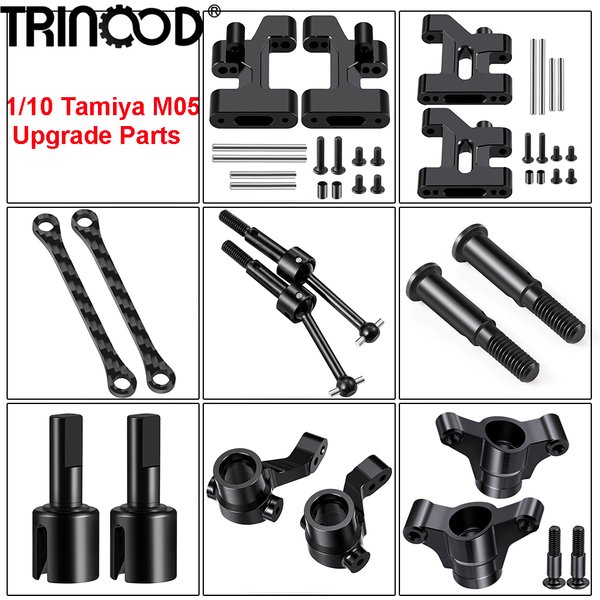 TRINOOD Diff Cup Vorder- und Hinterachse Schwingarm CVD Antriebswelle Body Post Mount Lenkungscup für 1/10 Tamiya M05 Upgrade-Teile