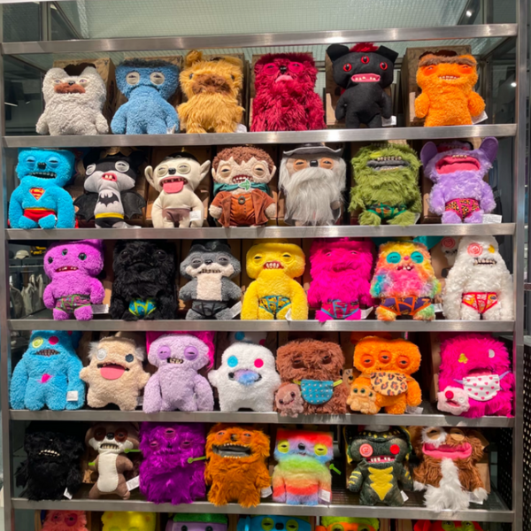 Original Fuggler Plüschtier Ugly Tooth Monster Wide Eyed Weirdo Annoyed Alien Reek-O Suspicious Fox Gefüllte süße Spielzeugpeluche Puppe
