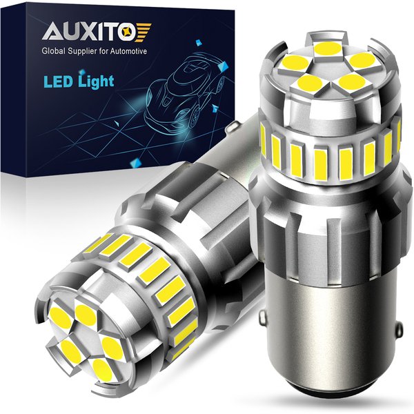 AUXITO 2 pièces 1200LM 1156 BA15S P21W LED T20 W21/5W 7443 ampoule de voiture Canbus 1157 P21/5W BAY15D lampe à LED Auto DRL feu de recul 12V