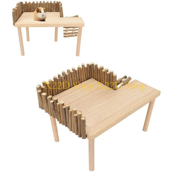 Structure d en bois durabilité X22D pour hamsters autres petits animaux