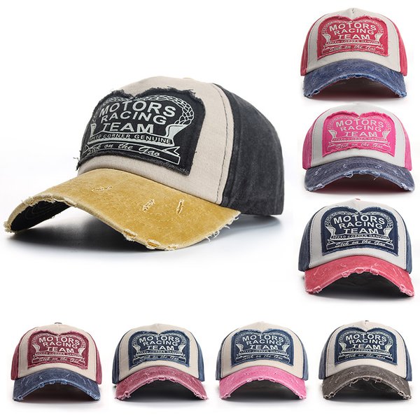 Casquette de Baseball en coton pour hommes et femmes, chapeau de soleil en plein air, Style délavé, multicolore, Style Hip Hop décontracté, printemps été