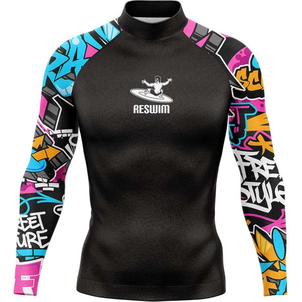 Männer Rash Guards Surfen Taucheranzug Bademode Langarm T-shirt UV-Schutz Badeanzug Schwimmen Surfen Enge Shirts Gym Kleidung