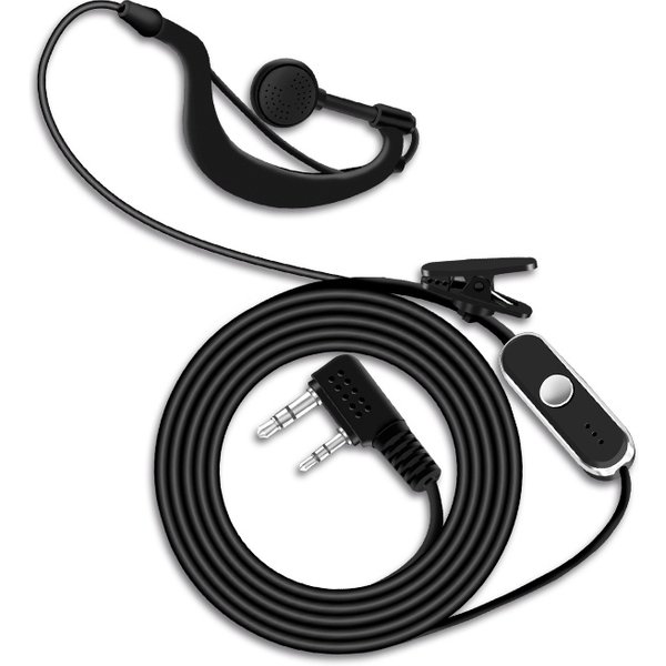 2 Pin Walkie-Talkie Headset Wired Two Way Ham Radio Earpiece Earphone For Baofeng BF-888S UV5R Walkie Talkie 993 Earwear