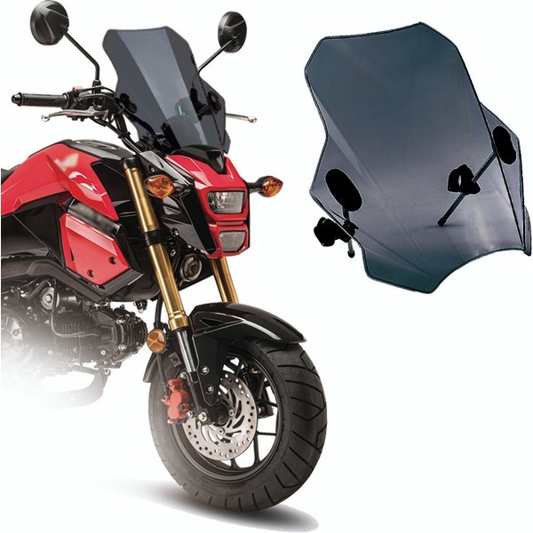 Pare-brise de moto pour Grom125 Words M125 Words M 125 MSX 125 MSX125, accessoires de pare-brise, visière de pare-brise