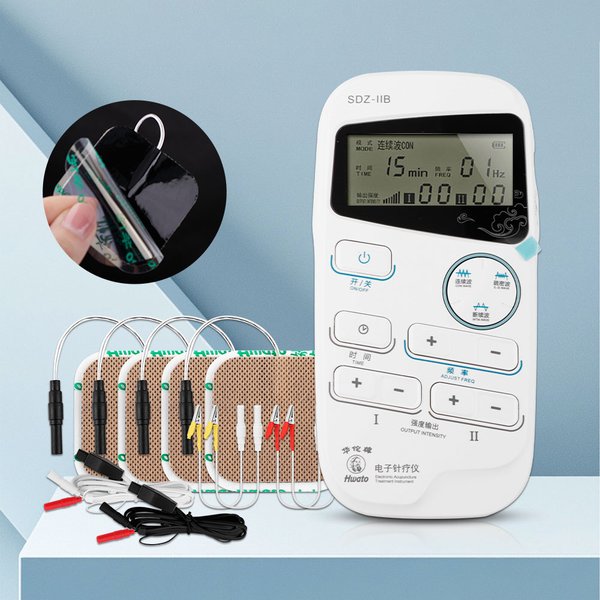 Handheld Electroacupuncture Stimulator Electro Acupuncture Treatment Instrument 2 output Channel Muscle Nerve Stimulator
