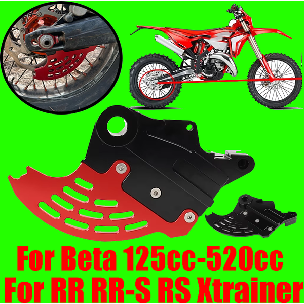 Für Beta 125 200 250 300 350 390 400 430 450 480 498 500 520 RR RR-S RS Xtrainer 300 Zubehör Hinten Bremsscheibe Schutzfolie