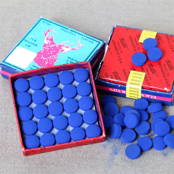 Fox souriant 50pcs 9/10/11/12/13mm pointes de queue de billard dureté M pointe de queue de billard accessoires de queue de billard