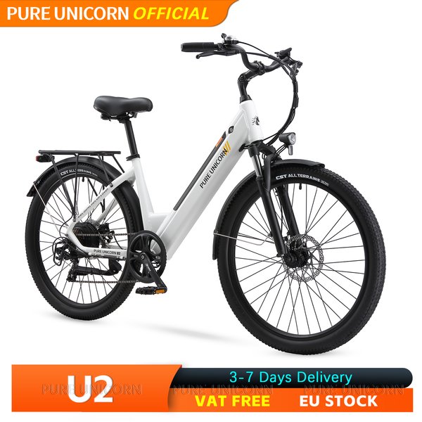PURE UNICORN U2 48V 750W Elektrofahrräder 45km/h E-Bike für Erwachsene 12,8Ah E-Bike für Damen Kostenloser Versand Günstiges City-Straßen-Elektrofahrrad