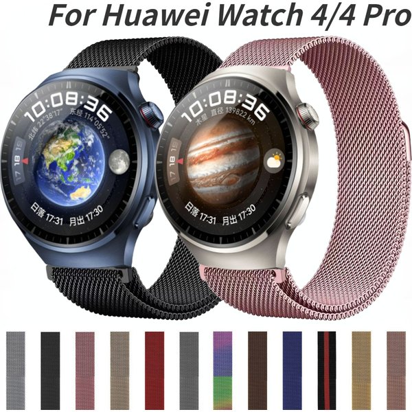 22mm Mailänder Armband für Huawei Uhr 4/4 Pro Armband GT GT2 2E GT3 Pro 46mm Smartwatch Armband für 20mmhuawei Uhr 42mm Band