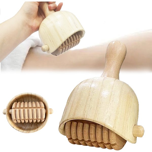 Outils de massage de thérapie en bois avec rouleau, tasse suédoise, tasse de massage, cellulite, sculpture Linge