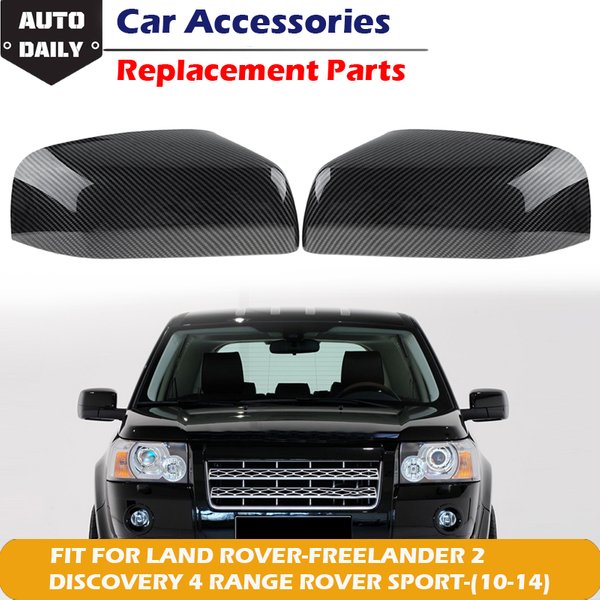 Für Land Range Rover Discovery 4 Sport Freelander 2 LR2 LR4 2010-2014 Rückspiegel Abdeckung Seite Flügel spiegel Kappe Auto Zubehör