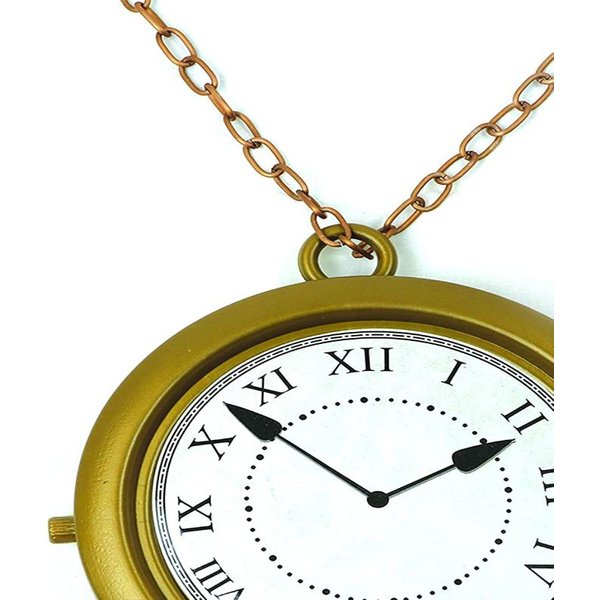 PEAENSR Alice im Wunderland Mr. Rabbit's Taschenuhr Bronze Wanduhr Cosplay-Requisiten Rollenspiel-Zubehör