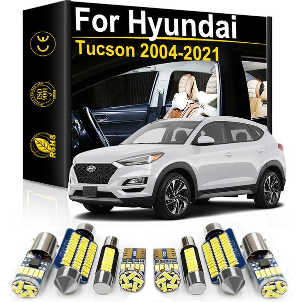 Pour Hyundai Tucson IX35 2005 2009 2010 2013 2017 2018 2019 2020 2021 accessoires véhicule lumière intérieure LED Canbus lampe intérieure