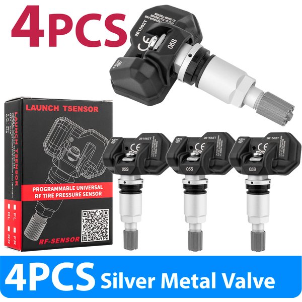 2026 LAUNCH X431 RF Sensor TSENSOR-05 TPMS-Sensor 315MHz / 433MHz TPMS-Sensor Reifenreparaturwerkzeug 100% programmierbarer Reifensensor Kompatibel mit X431-Geräten